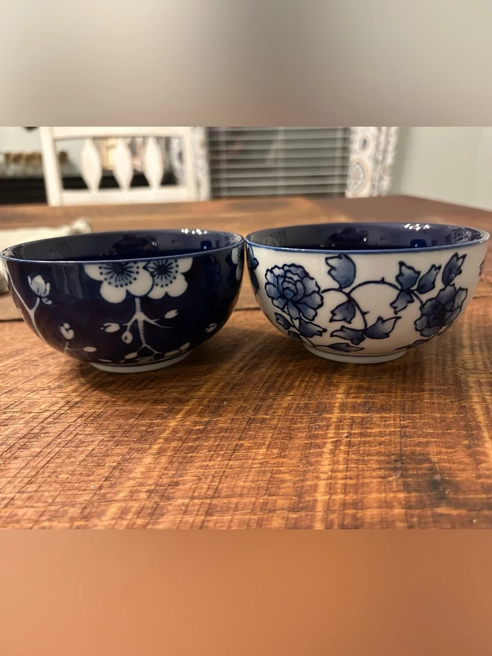 Williams Sonoma Japanese Garden fruit/dessert bowls 4.75” - set of 2